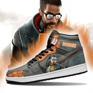 Gordon Freeman J1s Sneakers Limited Games Collection Personalized FC512