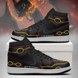 Shiny Rayquaza - Pokemon Shiny J1 Shoes - FW1647