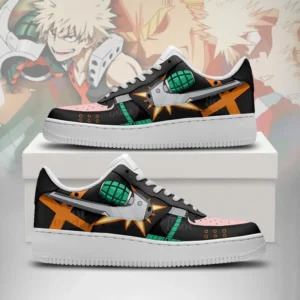 Bakugo - My Hero Academia AF1 Style Shoes - FW1201