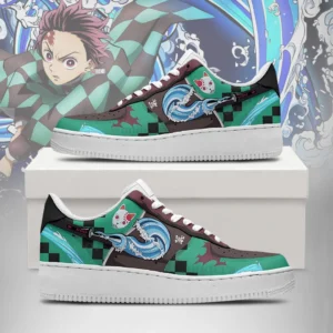 Kamado Tanjiro - Water Demon Slayer AF1 Style Schuhe - FW511