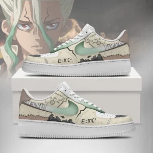 Senku-Ishigami Dr. Stone AF1 Style Shoes - FW704
