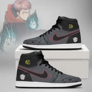 Itadori Jujutsu Kaisen J1 High Top Style Chaussures  FW1112