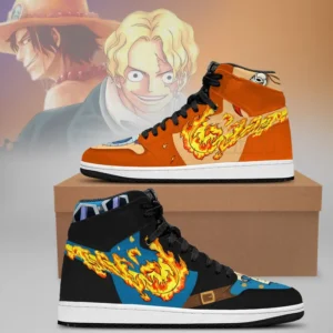 Ace& Sabo - One Piece J1 Schuhe - FW1401