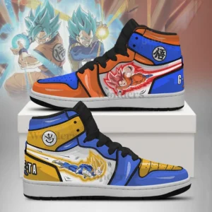 Goku x Vegeta_ - Dragon Ball J1 Style Schuhe - FW833