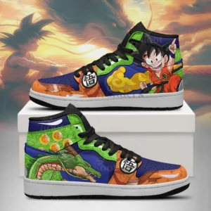 Goku With Shenron - Dragon Ball J1 Style Schuhe - FW832