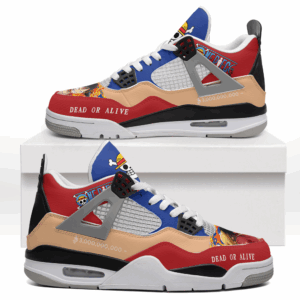 One Piece Wanted Luffy Red -  JD4 Schuhe - FW1450