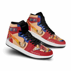 One Piece Wanted Luffy Red -  JD1 Schuhe - FW1449