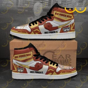 One Punch Man Saitama Just Punch It Sneakers - FW510